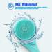 Electric Body Brush Spin Scrubber with 5 Attachments - Rechargeable IPX67 Waterproof (Green) - Buy Online on GoSupps.com