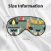 Mid-Century Modern Art Cats Sleep Eye Mask | Breathable Travel Eye Patch for Women | Relaxation & Comfort - Buy Online on GoSupps.com