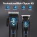 Dumite Professional Hair Clippers for Men - Cordless Barber Clipper and T-Blade Beard Trimmer Set in Black | Hair Cutting Kit - Buy Online on GoSupps.com