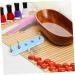 FRCOLOR 1 Set Nail Stand for Press on Nails Nail Color Showing Acrylic Nail Art Nail Holder for Painting Nails Nail Display Holder Press on Nail Holder Symphony Metal Bracket 12.8x3.9x3cm As Shown - Buy Online on GoSupps.com