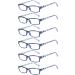 Eyekepper 6 Pack Stylish Women Reading Glasses Spring Hinge Stylish Reading Aid