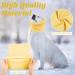 Pattepoint Dog Snood - Noise Protection & Anxiety Relief Ear Muffs for Dogs - Yellow, Medium - Buy Online on GoSupps.com