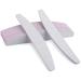 12pcs Nail File,100/180 Grit Double Sided Nail Files, Nail Files and Buffers for Acrylic Nails Natural Nails, Professional Manicure Tools for Home and Salon White Color