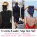 2Pcs Big Bow Hair Clips for Women in Black and Navy Blue - Soft Satin Ribbon Barrettes for Girls - Buy Online on GoSupps.com