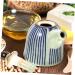Zerodeko Soy Sauce Pot Vinegar Pot Dressing Container Mouthwash Dispenser Olive Oil Coffee Syrups Ceramics Oil Bottles Oil Dispenser Black Japanese Vinegar Holder Japanese Vinegar Dispenser 8.5X7X6.5CM As Shown - Buy Online on GoSupps.com