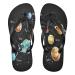 Mnsruu Universe Galaxy solar system planet space flip flops flip sandals home slippers hotel spa bedroom travel m for men women Large