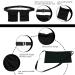 Mastectomy Drainage Pouch & Shower Bag | Adjustable Comfort Waist Belt for Post-Operative Breast Surgery Recovery (Black) - Shop Now - Buy Online on GoSupps.com
