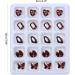 FEIlei 20Pcs Nail Jewelry Resin Nail Art Rhinestones Shiny Nail Crystals Diamond Gems - Buy Online on GoSupps.com
