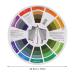 Color Wheel Guide for Art and Makeup Mixing - Creative Chromatic Circle for Paint and Blend Board - Small Pocket Size for Art Class and Learning Tool - Buy Online on GoSupps.com