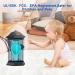 AMUFER Bug Zapper: Indoor/Outdoor Electric Mosquito & Fly Killer 4400V High Voltage, 18W Power - Ideal for Home, Garden, Patio - Black - Buy Online on GoSupps.com
