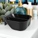 Lot de 2 Bols M langeurs de Couleurs Noirs Compacts en Plastique R sistant pour Coiffeurs Professionnels et Amateurs Salon de Coiffure Usage Coloration Capillaire - Buy Online on GoSupps.com