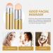 FOMIYES 5pcs Massaging Volcanic Facial Volcanic Stone Stick Reusable Face Roller mediumx5pcs Goldenx5pcs - Buy Online on GoSupps.com