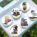 24 x Pre-Cut Halloween Mix 21 Edible Stand up Wafer/Rice Paper Cupcake Toppers Birthday Party Cake Decorations