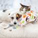 URATOT 5-Piece Puppy Dog Pajamas Jumpsuit Set - Medium | Cute Pet Rompers for Dogs & Cats in 5 Adorable Styles - Buy Online on GoSupps.com