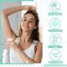 100 pieces of antiperspirant deodorant wipes and body wipes individually wrap underarm underarm sweating and travel to clean skin for female male teenagers (100) - Buy Online on GoSupps.com