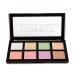 BYS Women's 8-Color Corrector Concealer and Contour Palette - Cream for All Skin Types - Buy Online on GoSupps.com