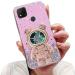 Tivenfezk Nadoli for Xiaomi Redmi 10a Treibsand B r Astronaut Hidden Stand Shell caricature glitter astronaut stand soft silicone bling cell phone case transparent protective cover xiaomi redmi pink pink