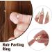Braiding Finger Tool Hair Parting Tool For Finger 9 Pcs Parting Ring For Braiding Hair Metal Nails For Fingers BraidingTool Hair Parting Tool For Women Braids - Buy Online on GoSupps.com