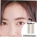 FOMIYES 54 Sheets Waterproof Eyebrow Stickers Makeup Stickers Hairlike Eyebrows Brown Temporary Brow Tattoos - Buy Online on GoSupps.com