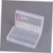 VINTORKY professional nail drill bits for acrylic nails acrylic nail drill bits nail file drill bits manicure ectric nail buffer bits file bits under nail cleaner tool dedicated gel Size 1 As Shown - Buy Online on GoSupps.com