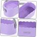 Angoily Box container makeup brush cleaning container Beauty egg makeup brush drying holder women makeup brush cleaner Storage Box cosmetic women makeup tools cleaner - Buy Online on GoSupps.com