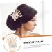 FRCOLOR Rhinestone Headpiece Wedding Hair Side Comb - Buy Online on GoSupps.com