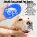 Kwispel 2 Pcs Dog Grooming Brush & Pet Shampoo Brush | Shedding & Massage Comb for Short & Long Haired Dogs/Cats - Buy Online on GoSupps.com