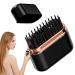Hair Straightener Brush - 8x3.2x7.1cm Brush Straightener for Women with 3 Temp Settings | Small Ionic Hair Straightener Comb | Portable Styling Comb Ionic Hair Straightener for Home Travel Use