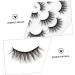 FRCOLOR 3 Boxes Natural False Eyelashes Full Curly Eyelashes Cosmetics For Women Makeup For Girls Pair False Eyelashes Comfortable To Wear - Buy Online on GoSupps.com