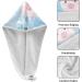 Buy Pink Pigs Blue Sky Hair Towel 2 Pack - Super Absorbent Quick Dry Hair Turbans for Women & Girls - Buy Online on GoSupps.com