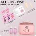 Waxing Kit Professional Wax Kit for Women and Men with 5 Packs of 100g Wax Beads Wax Pot 20 Wax Saticks and 2 Wax Sprays Hot Waxing Kit for Face Arms Legs Bikini and Full Body Hair Removal - Buy Online on GoSupps.com