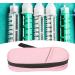 Pink and Grey Insulin Cooler Bag for Diabetic Travel | Zipper Design Cooling Storage | Ideal for Office and Outdoor Activities | Includes Storage for Pills and Mini Tools (Pink) - Buy Online on GoSupps.com