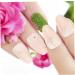 SKISUNO 1 Set Nail Patch Fake Nail Tips Nail Salon Supplies Nails Decoration Fake Nails with Glue Full Cover Nails Nail Art Stickers Nail Decoration Nail Stickers Manicure Plastic X4 Pink - Buy Online on GoSupps.com