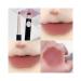Artist Lip Line Brush Double Head Lip Brush 3D Full Lip Line 2-in-1 (03 Color Dry rose)