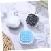 Tovinanna 6-Piece Portable Scalp Massage Brush Set | Compact Scalp Peeling & Cleaning Brushes for Daily Use | Travel-Friendly Scalp Massager - Buy Online on GoSupps.com