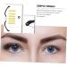 Balacoo 6 pcs Ruler Shaper Tool Professional Measuring Measure Premium Eyebrow Shaping Line Auxiliary Level 1 count (Pack of 1) Blackx6pcs - Buy Online on GoSupps.com
