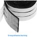 1/2 x 60 Inch Felt Strips with Adhesive Backing Felt Tapes Felt Strip Rolls Furniture Self-Stick Heavy Duty Polyester for Protecting Furniture and DIY Adhesive (Black  4 Rolls) 4 Black - Buy Online on GoSupps.com