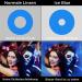 Blue White Walker Contact Lenses - Ice Blue Anime Cosplay Lenses | Halloween Carnival | Free Contact Lens Containers - Buy Online on GoSupps.com