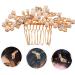 DOITOOL Hair Side Comb Wedding Bridal Hair Comb Hair Comb Clip Hair Accessories for Women Wedding Hair Accessories Hair Comb for Women Tiara Rhinestones Hairpin Silver Miss - Buy Online on GoSupps.com