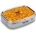 Yellow Rubber Ducky Pill Box - 2 Compartment Decorative Portable Medicine Organizer for Pocket & Purse | International Shipping - Buy Online on GoSupps.com