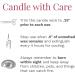 CANDLE-LITE Juicy Black Cherries Scented Aromatherapy Candle - 18 oz | 110 Hours Burn Time - Buy Online on GoSupps.com