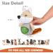 Shop Wookiwuki Dog Plush Toys for Small Breeds - Cute Weasel Squeak & Crinkle Chewing Ball - Indestructible Indoor & Outdoor Fun! - Buy Online on GoSupps.com