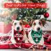 GOYOSWA 2 Pack Christmas Dog Bandanas Classic Buffalo Plaid Merry Christmas Holiday Dog Bandana Triangle Scarf Christmas Pet Bandanas for Small Medium Large Dogs (Red and Green Christmas) Red and Green Christmas - Buy Online on GoSupps.com