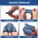 RIVIEVAL 12pc Finger Cots Set - Reusable Thumb Protector for Cut Resistance in Kitchen, Garden & Work - Non-Slip, Breathable Finger Guards (Blue) - Buy Online on GoSupps.com