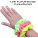 Neon Bachelorette Scrunchies 7 Pack - Bachelorette Party Hair Ties for Team Bride - Bridesmaid Favor - Buy Online on GoSupps.com