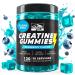 KP Creatine Monohydrate Gummies Blueberry for Men & Women 100% Creatine Blueberry Gummies 5g per Serving + Vegan Sugar Free + Strength Energy Muscle & Booty Gain - 120 Count