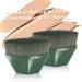 Flat Top Kabuki Foundation Brush - Blending Liquid & Powder with Bonus Case (Green) - Buy Online on GoSupps.com