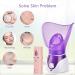 Nano Facial Steamer Set for Deep Cleaning and Pore Purifying - Includes Blackhead Remover Kit - Portable and Mini - 7 Piece Set in Purple & Pink - Buy Online on GoSupps.com