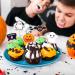 Halloween Cupcake Topper Picks 28 Pcs Pumpkins Ghosts Spiders Bats Cat Skeletons Food Toothpicks Decor for Halloween Birthday Party - Buy Online on GoSupps.com