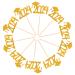 BESTonZON 10 Pack 2024 Graduation Cupcake Toppers Glitter Graduation Cupcake Picks 2024 Grad Cap Graduation Theme Party Cupcake Decorations
